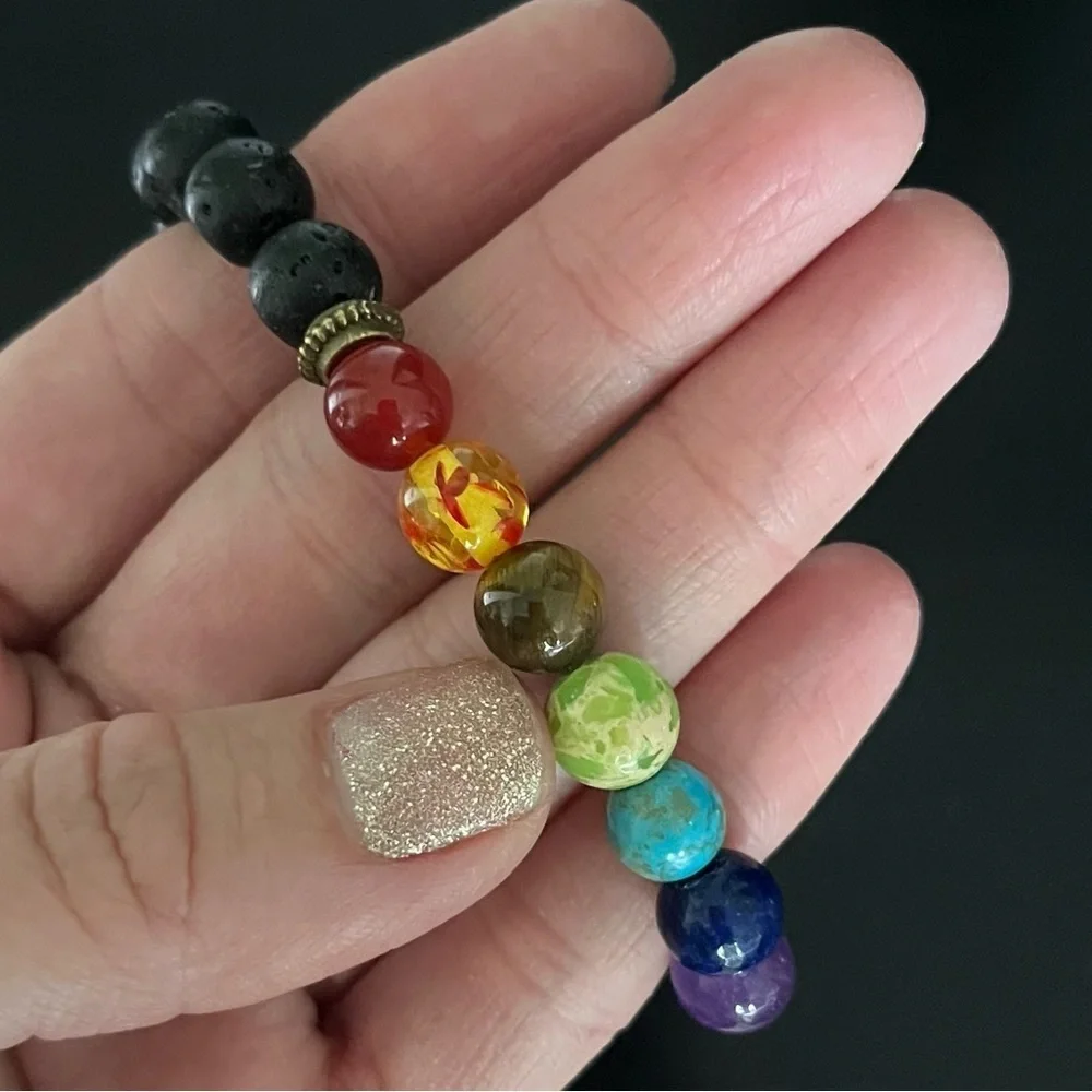 7 Chakra Gemstone Healing Bracelet